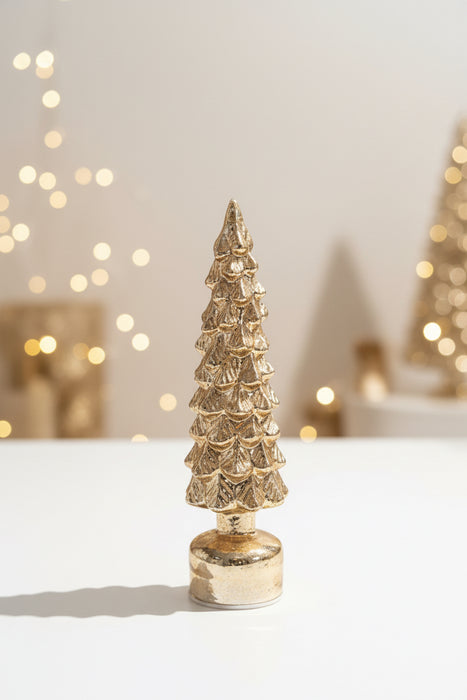 Glass Tabletop LED Christmas Tree