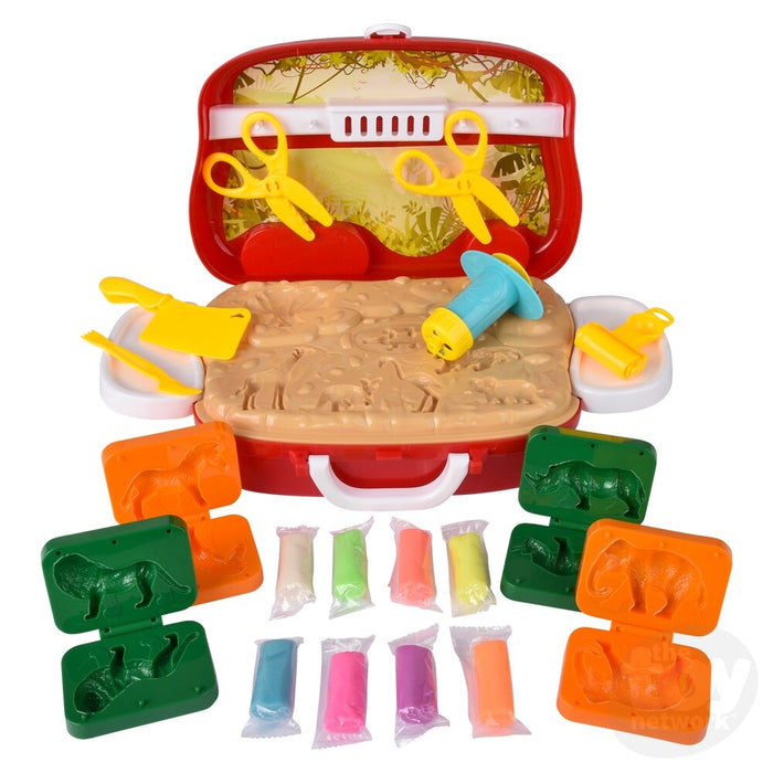 Creative Dough Zoo Mobile Playset
