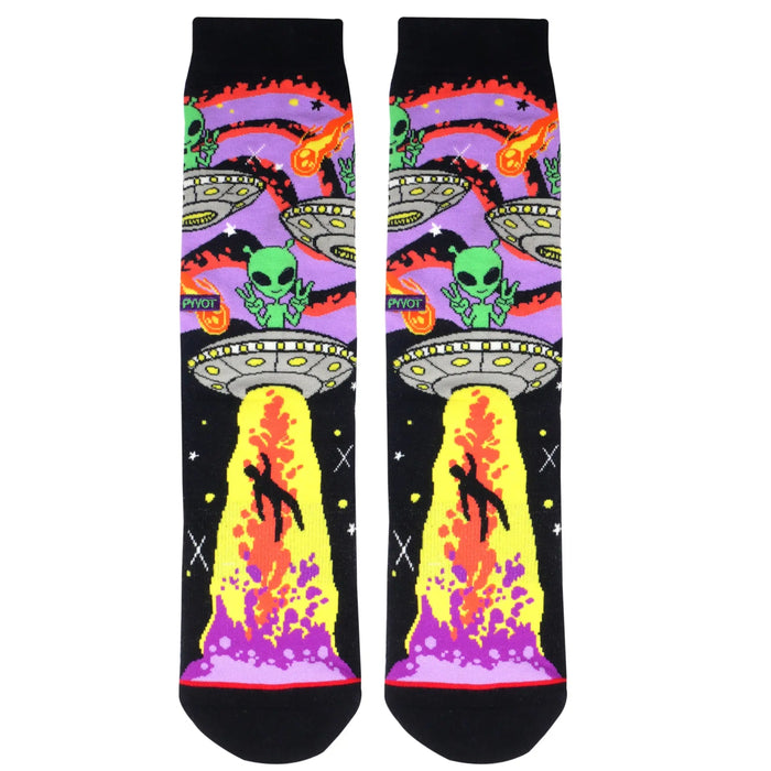 Alien Invaders Premium Performance Socks