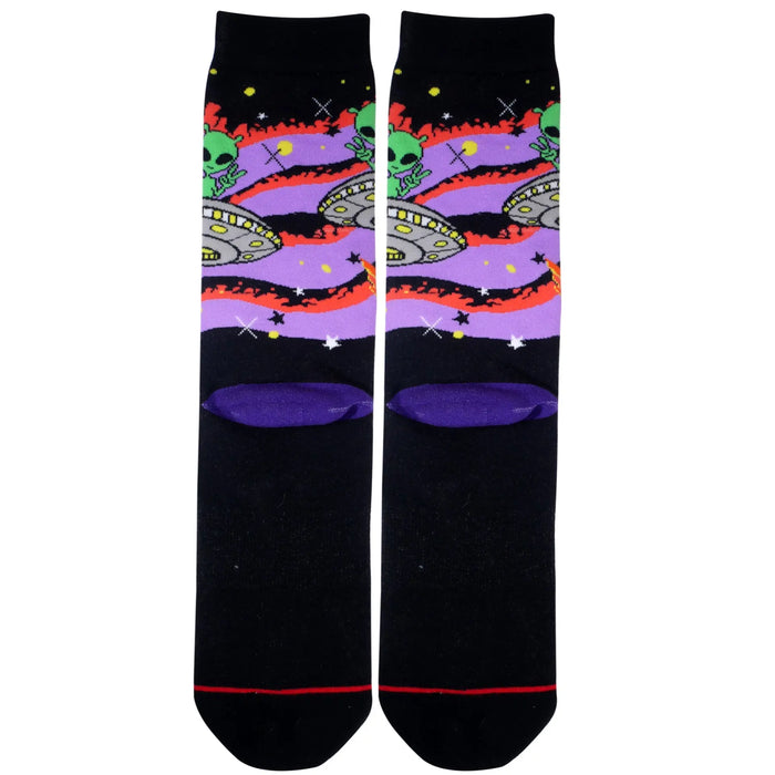 Alien Invaders Premium Performance Socks