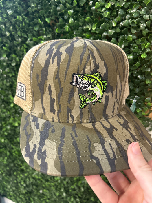Embroidered Green Fish Hats - 2 Styles Available!