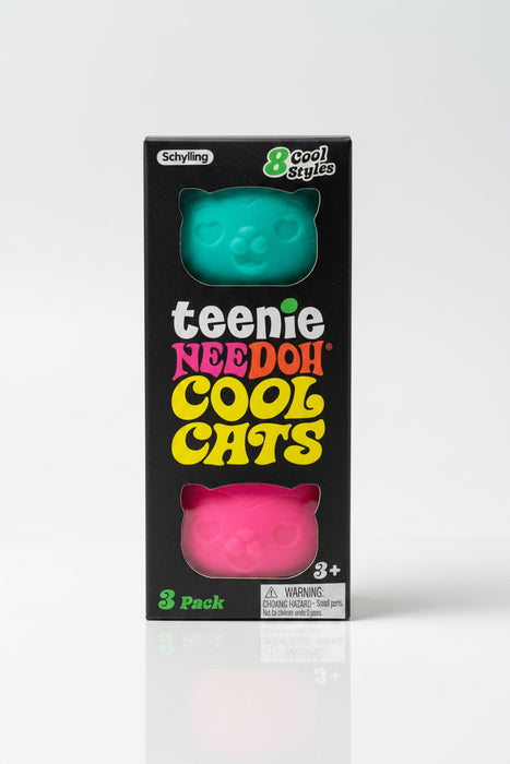 The NeeDoh Teenie Nee Doh Cool Cats - 3 Options available