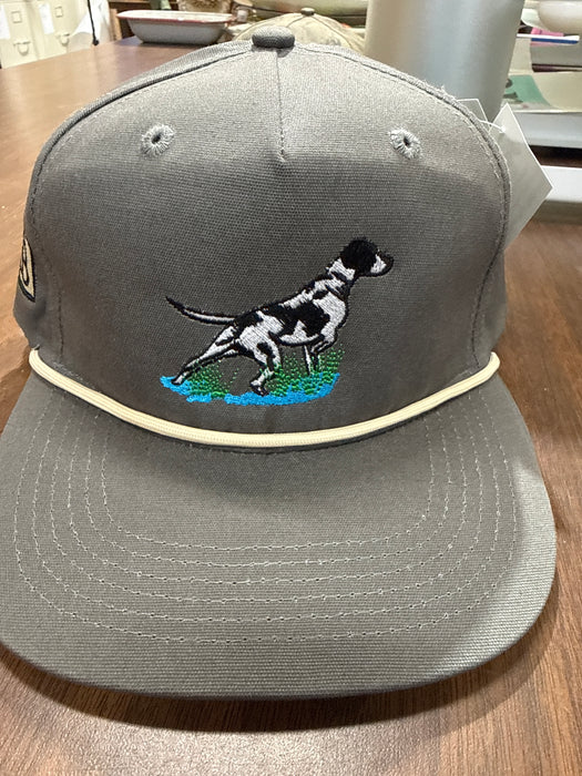 Embroidered Spotted Pointer Dog Hats-3 Styles Available!