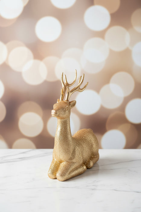 Resin Christmas Deer Tabletop