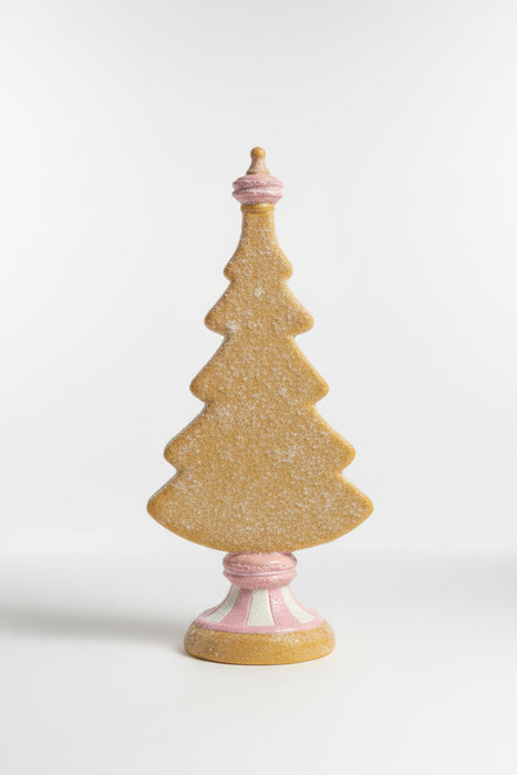 Resin Glittered Gingerbread Christmas Tree
