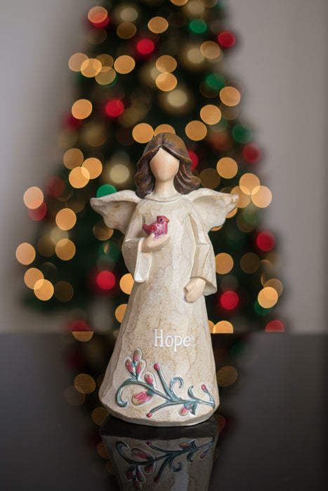 Resin Wood Cut Angels, Tabletop Decor. 2 Styles!