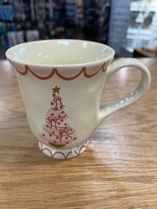 Christmas Tree Stoneware Mugs- Available in 4 Styles!