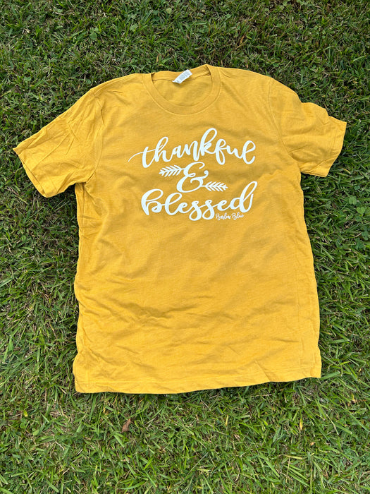 Thankful & Blessed Graphic Tee