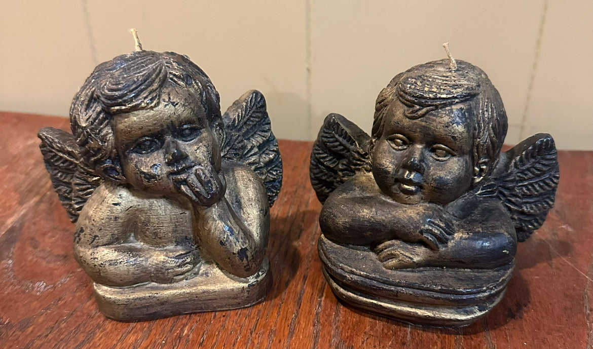 Vintage Angel Candles by Clybourn Candle Crafts 1996. Sold Individually.