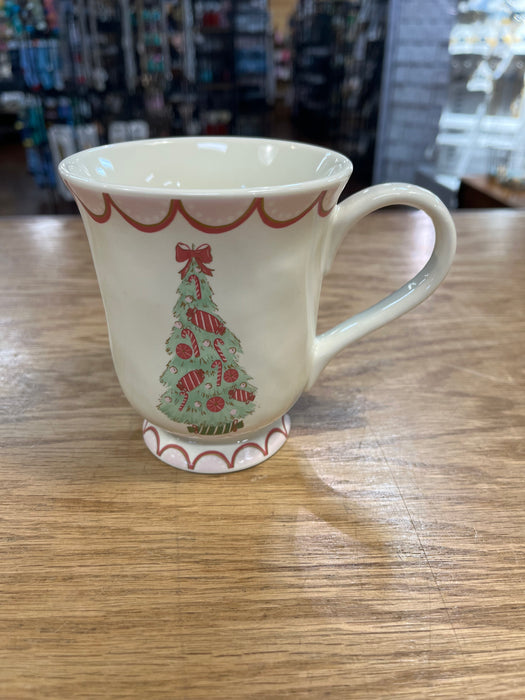 Christmas Tree Stoneware Mugs- Available in 4 Styles!