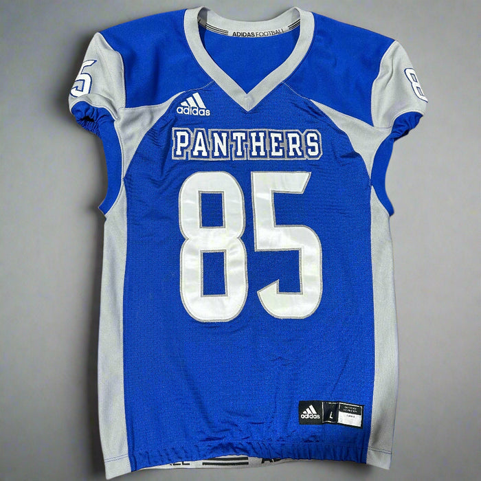 Retired Blue Panther Football Official Game Jerseys