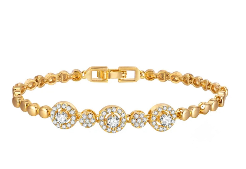 The Delilah – Round Pavé Sparkle Bracelet