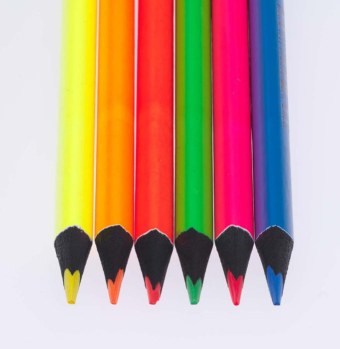 6pc Highlighter Pencil Set