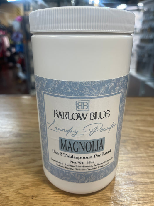 Barlow Blue Laundry Powder Detergent - Multiple Scents.  Available in 16oz & 32oz