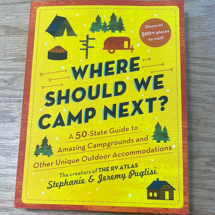 Where Should We Camp Next? In this book discover 300+ places to visit!