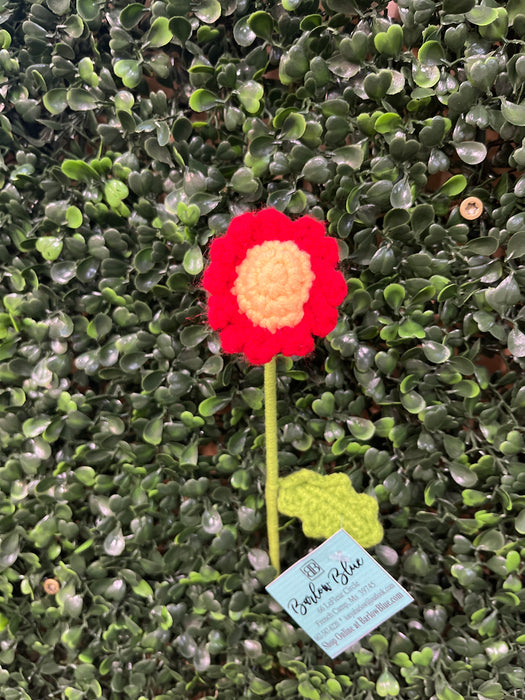 Crocheted Individual Flowers- Many Colors Available!
