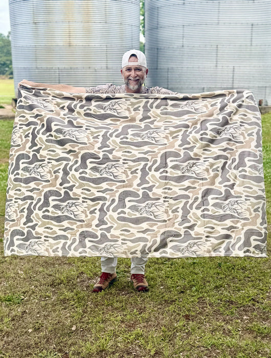 Camo Deer Blanket