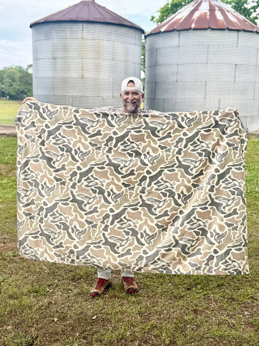 Camo Duck Blanket