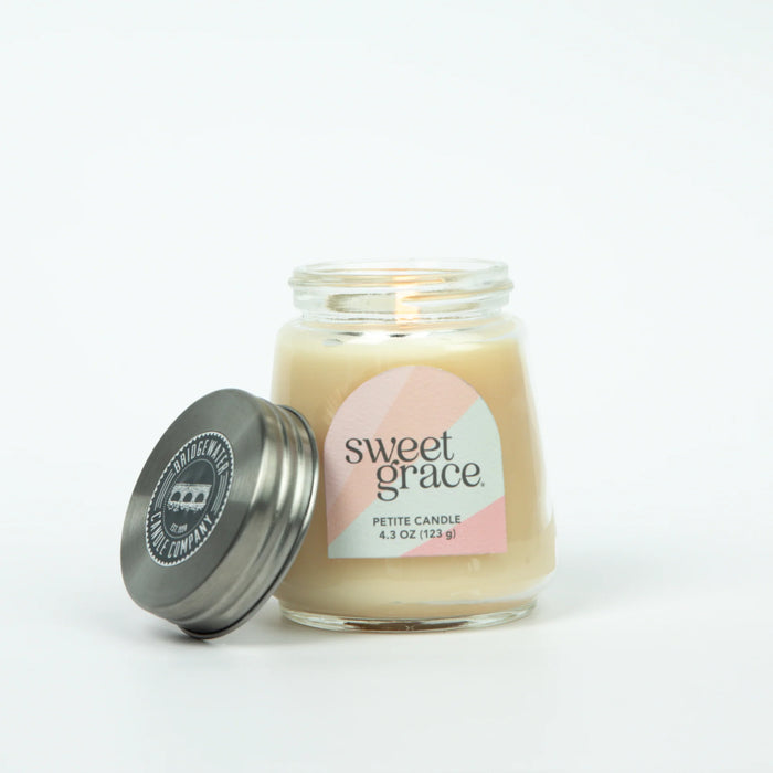 Sweet Grace Petite Glass Jar Candle #078