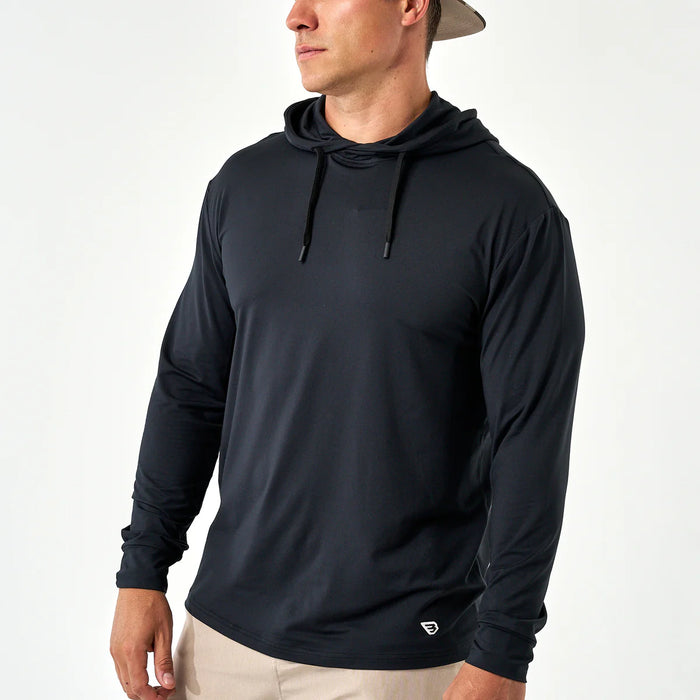 Burlebo Midnight Black Performance Hoodie