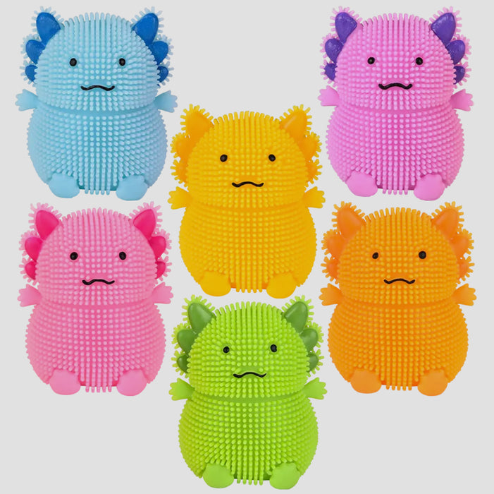 4" Axolotl Squeeze Puffer