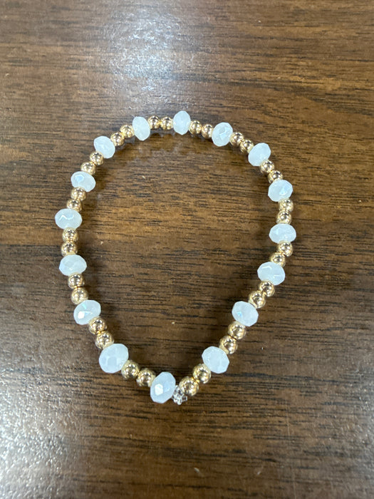 Assorted Beaded Stretchy Bracelets.  Sold Individually.