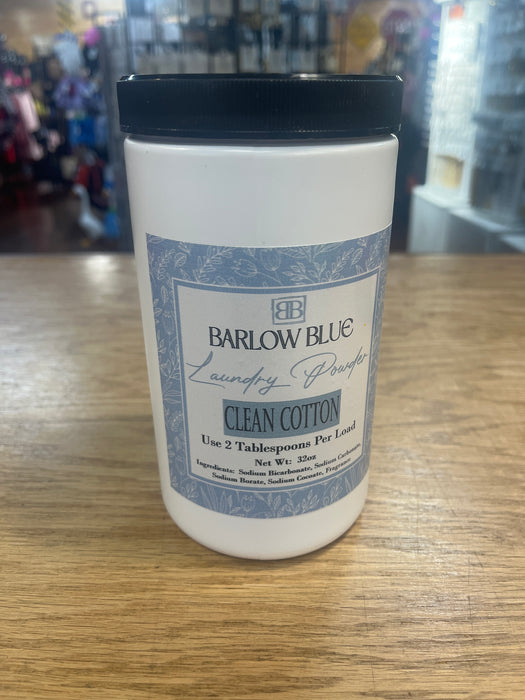 Barlow Blue Laundry Powder Detergent - Multiple Scents.  Available in 16oz & 32oz