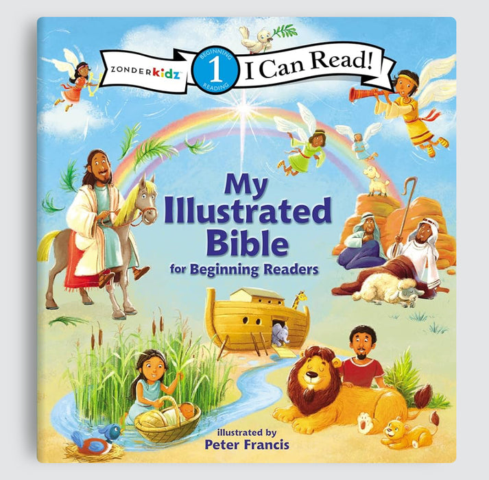 I Can Read My Illustrated Bible: For Beginning Readers, Level 1