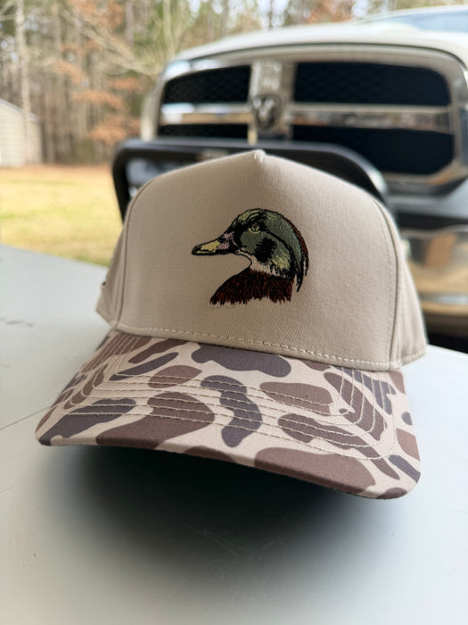 Embroidered Wood Duck Head Hats -Multiple Styles Available!