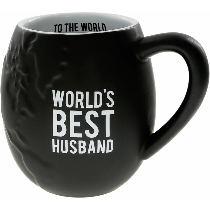 World’s Best Husband 20oz Embossed Mug