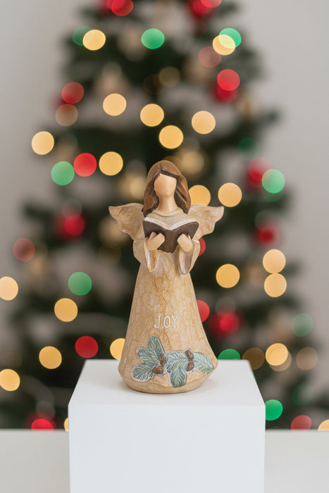 Resin Wood Cut Angels, Tabletop Decor. 2 Styles!
