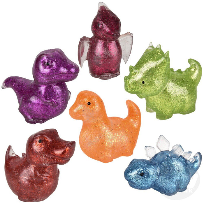 2"-2.5" Squeezy Sugar Dinosaurs. Available in 6 Styles!
