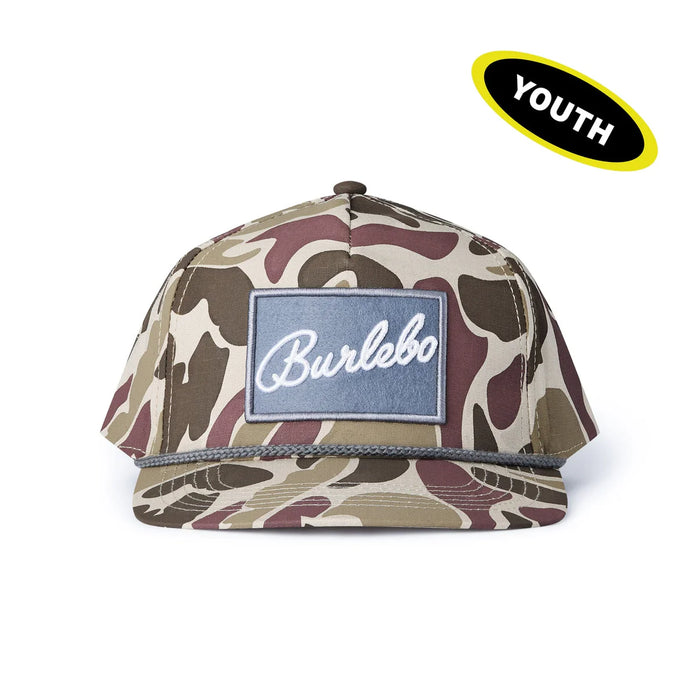 YOUTH Cap - Burlebo Grey Patch Camo Hat