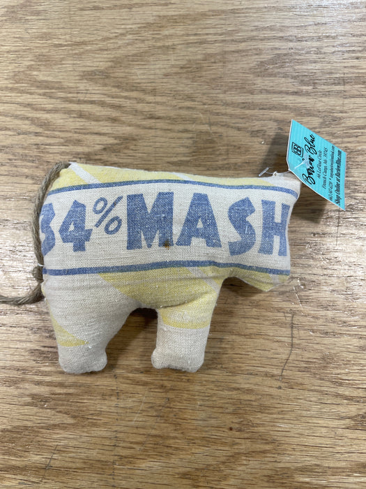 Miniature Hand Sewn Cows.  Made from Fun Fabric or Vintage Feed Sacks.