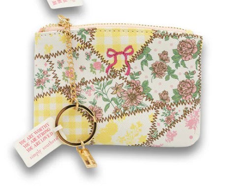 Keychain Coin Wallet by Simply Southern.