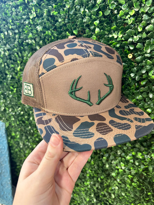 Embroidered Deer Antler Hats - 4 Styles Available!