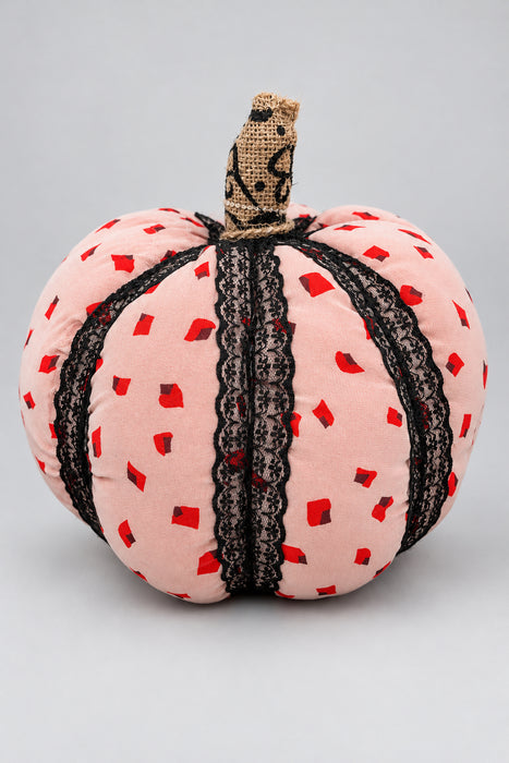 Handmade Coral Large Pumpkin