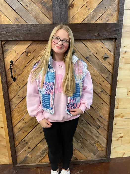 Quilted Puffer Vest by Simply Southern