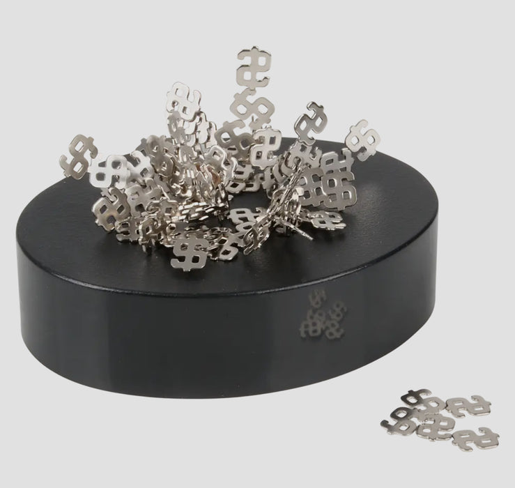 3.5" Magnetic Build a Sculpture.  Assorted Styles.  The small pieces are not magnets.  The black base is the magnet.