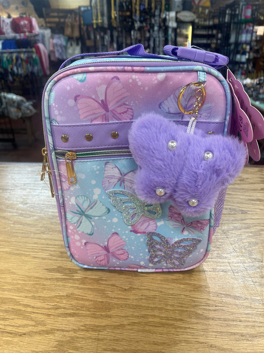 Tie-Dye Butterfly Insulated Lunch Bag