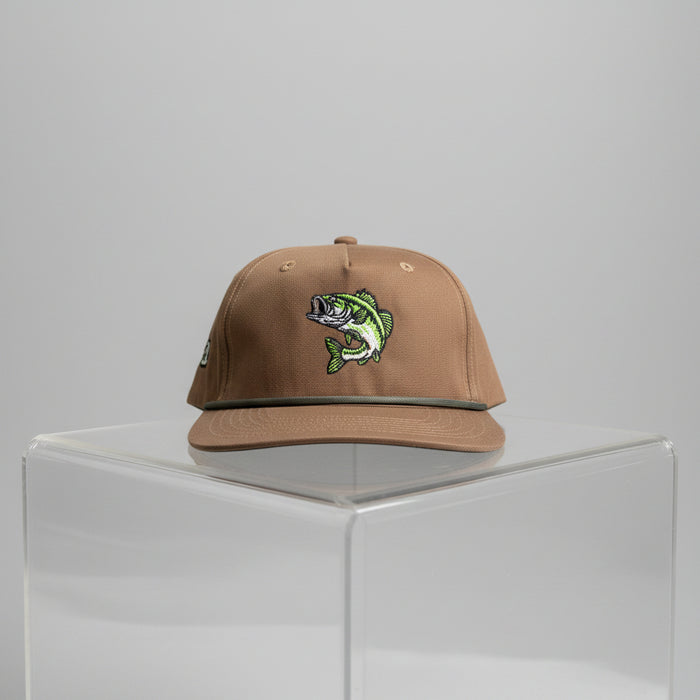 Embroidered Green Bass Fish Hats - Multiple Styles Available!