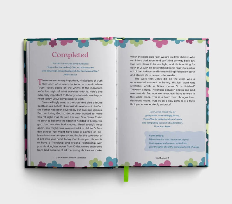 The 5 Minute Teen Girl Devotional: Building Resilience and Hope