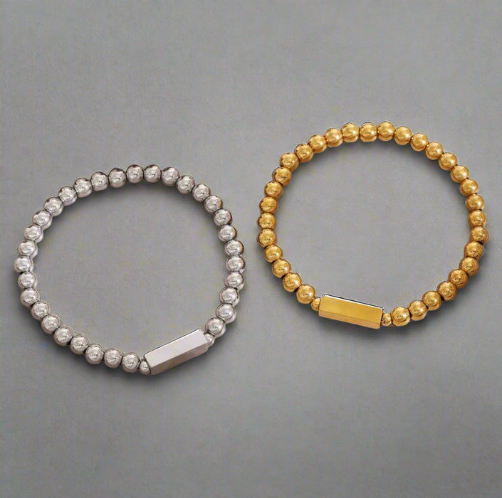 Stainless Steel Waterproof Engravable Bracelets