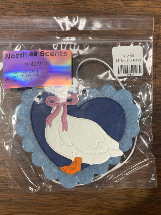 Goose with a Heart Freshie: Volcano