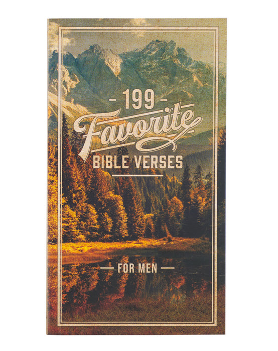 199 Favorite Bible Verses for Men