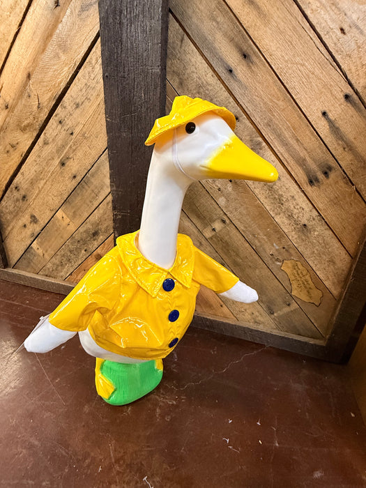 Porch Goose Clothes.  These will fit most standard size porch geese.  Pictured on a 23” Goose.