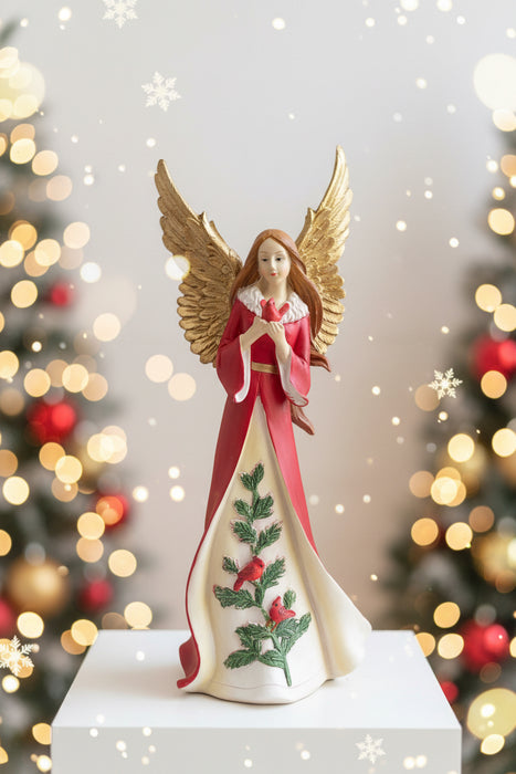 Cardinal Tabletop Angels- 2 Styles!