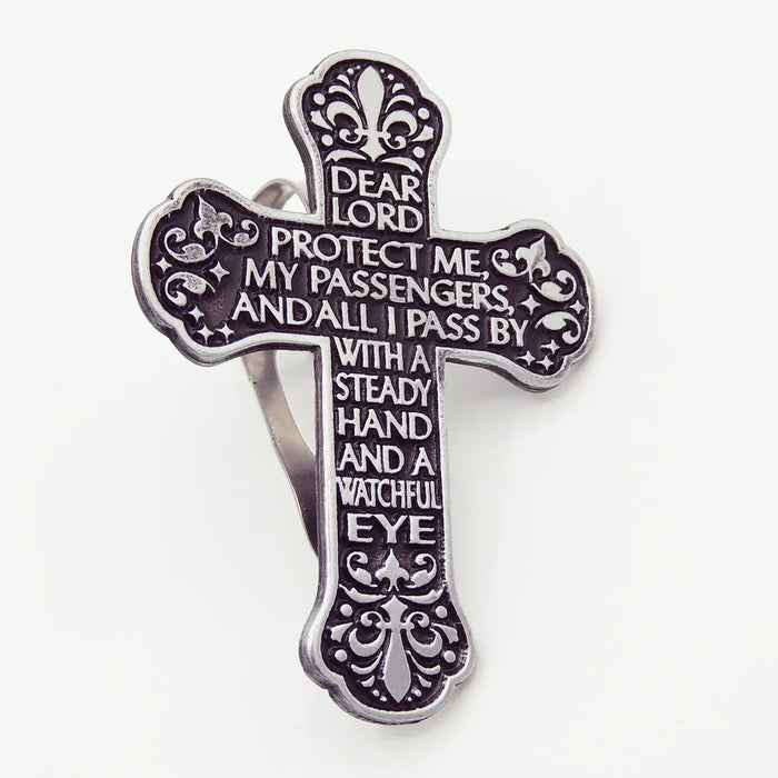 Motorist Prayer Visor Clip