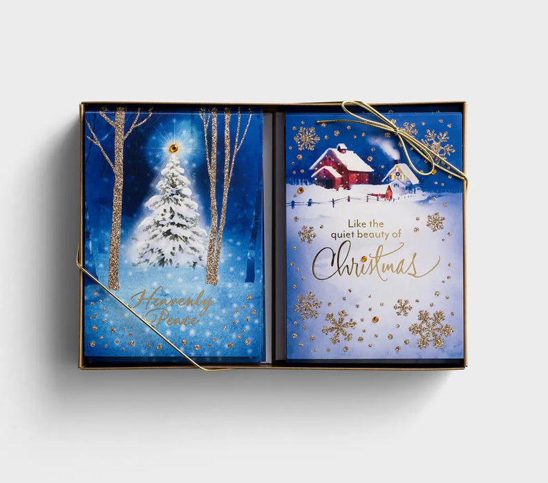 The Quiet Beauty of Christmas - 24 Assorted Christmas Boxed Cards