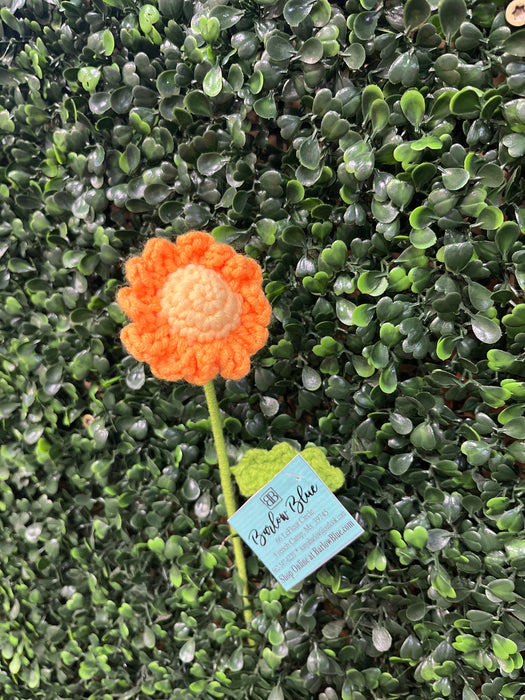 Crocheted Individual Flowers- Many Colors Available!